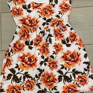 Old Navy Toddler Girls Cap Sleeve Floral Dress – Size 3T